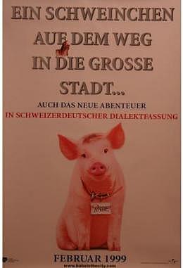Schweinchen Babe in der großen Stadt - CH Version A
