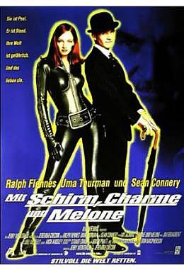 Mit Schirm, Charme und Melone - Motiv A A3