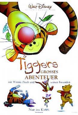 Tiggers grosses Abenteuer - A1 gerollt