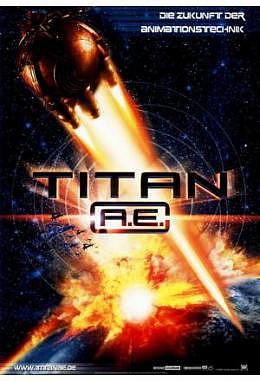 Titan A.E.- deutsch A1 Motiv A gerollt