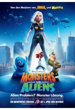 Monsters vs. Aliens - deutsch Motiv A