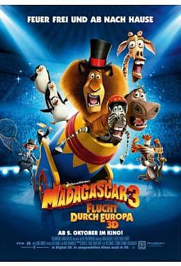 Madagascar 3: Flucht durch Europa - Motiv B