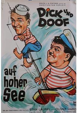 Dick und Doof - auf hoher See