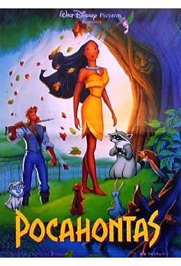 Pocahontas - Motiv B deutsch gefaltet A3