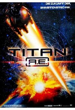 Titan A.E.- deutsch A1 Motiv A gefaltet
