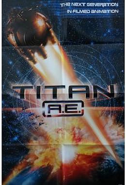 Titan A.E.- englisch Motiv A gefaltet