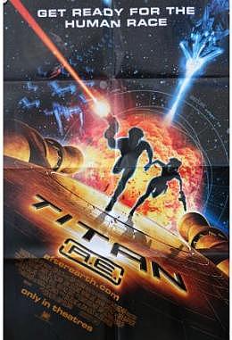 Titan A.E.- englisch Motiv B gefaltet