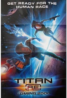 Titan A.E.- englisch Motiv C gefaltet