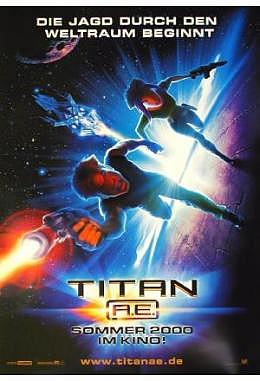 Titan A.E.- deutsch A1 Motiv C gefaltet