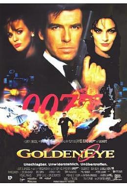 James Bond 007 - GoldenEye - deutsch A1 Motiv B A3