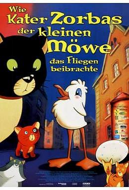 Wie Kater Zorbas der kleinen Möwe das Fliegen beibrachte 