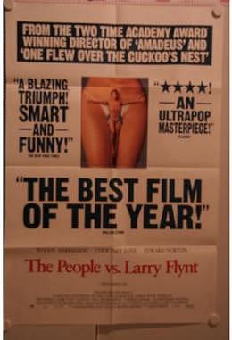 People vs. Larry Flynt, The - Motiv A - gefaltet