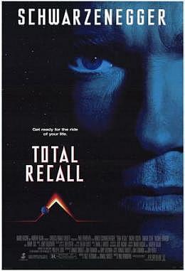 Total Recall - Motiv B Schwarzenegger gefaltet