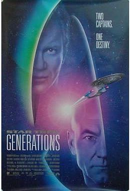 Star Trek: Generations - Motiv B gerollt