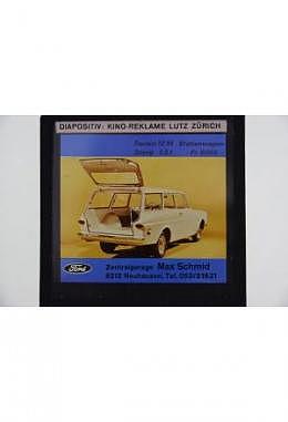 Diapositiv - Ford Taunus 12M Stationwagon
