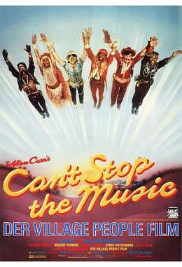 Can't Stop the Music - A1 gefaltet