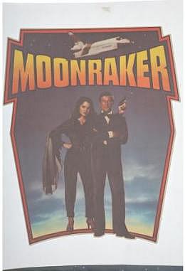 James Bond 007 - Moonraker Bügelbild Motiv A
