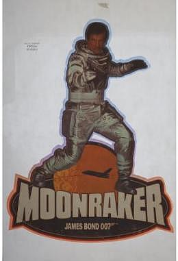 James Bond 007 - Moonraker Bügelbild Motiv C