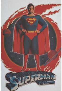 Superman Der Film - Bügelbild Motiv A