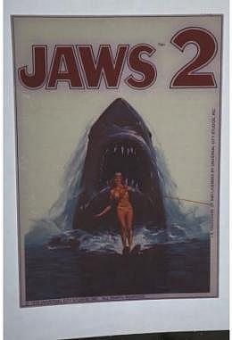 Jaws 2 - Bügelbild