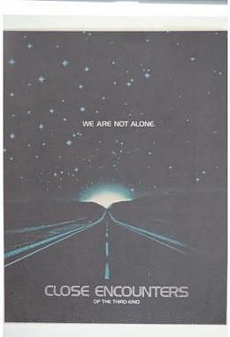 Close Encounters of the Third Kind - Bügelbild Motiv B