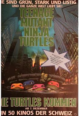 Turtles 1 - A3 CH Version - Teenage Mutant Ninja Turtles