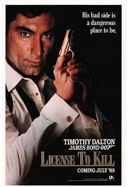 James Bond 007 - Licence to Kill - Motiv A gefaltet