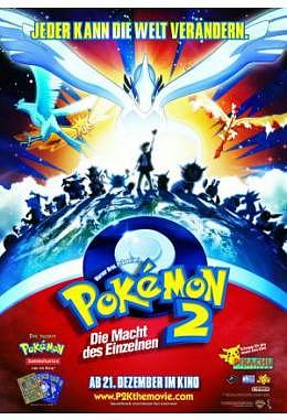 Pokémon 2: Die Macht des Einzelnen - A1 gefaltet