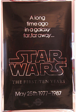 Star Wars -  A long time ago - Aluminium 