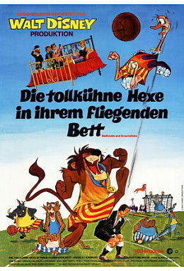 Tollkühne Hexe in ihrem fliegenden Bett, Die - Motiv B