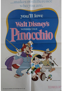 Pinocchio - Motiv B englisch