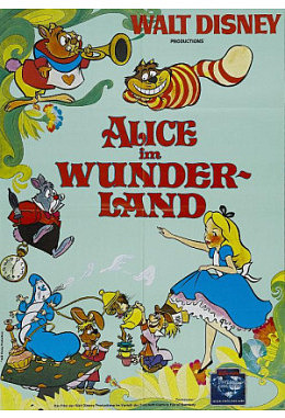 Alice im Wunderland - Disney A1 Motiv A