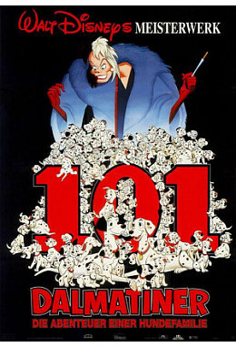 101 Dalmatiner (1961) - A1 deutsch Motiv A