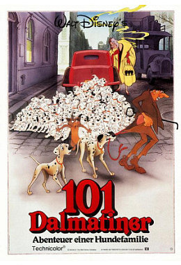 101 Dalmatiner (1961) - A1 deutsch Motiv C