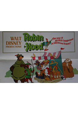Robin Hood - Disney quer 1/2 Sheet