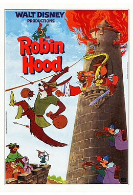 Robin Hood - Disney A1 Motiv B