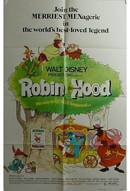 Robin Hood - Disney 1sh
