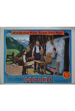 Heidi - 1952 Aushangfoto USA
