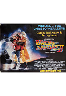 Back to the Future Part 2 - Motiv  Bus shelter quer