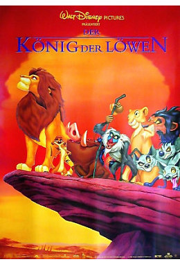 König der Löwen, Der - Motiv B - A3