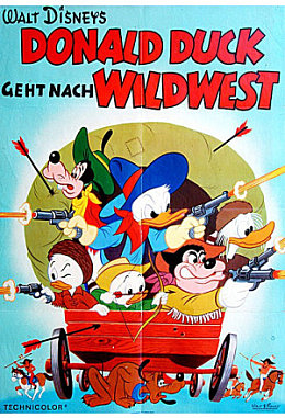 Donald Duck geht nach Wildwest