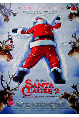Santa Clause 2- Motiv B gerollt