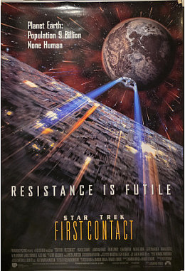 Star Trek - First Contact - Motiv B gerollt