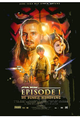 Star Wars: Episode 1 - Die dunkle Bedrohung - Motiv A - A0