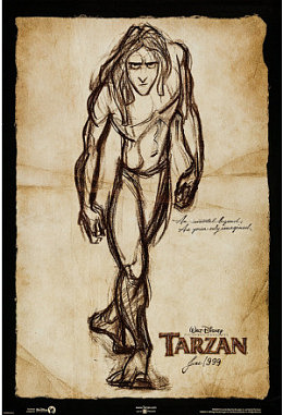 Tarzan - Disney englisch Motiv E