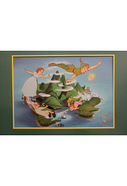Lithographie - Peter Pan