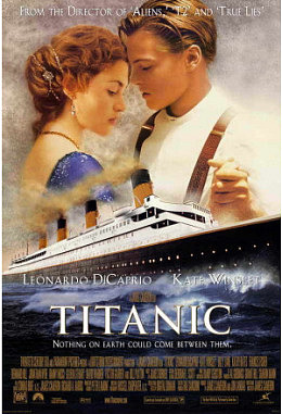 Titanic - englisch Motiv A gerollt